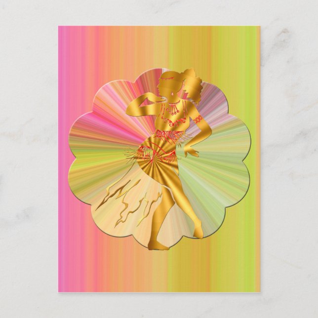 Carte Postale Danse du ventre (Devant)