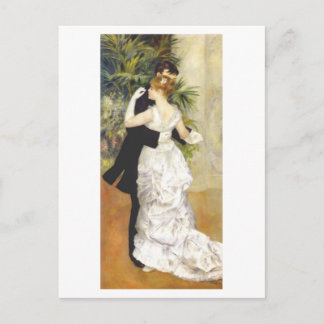 Carte Postale Danse en ville par Renoir