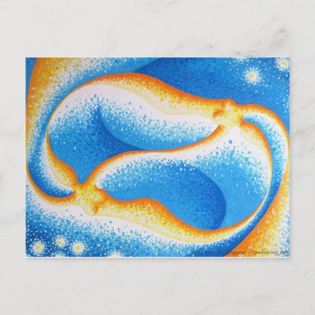 Carte Postale Danse miroir (Devant)