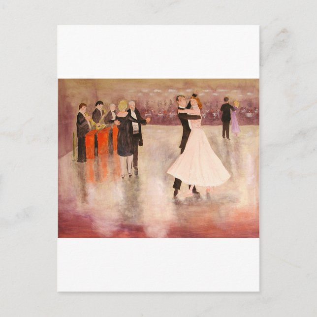 Carte Postale Danse nocturne (Devant)