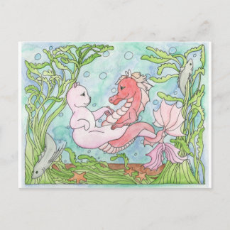 Carte Postale Danse sous-marine