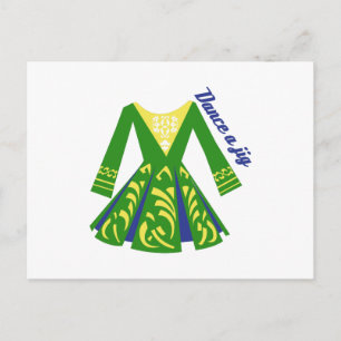 Carte Postale Danser une Jig