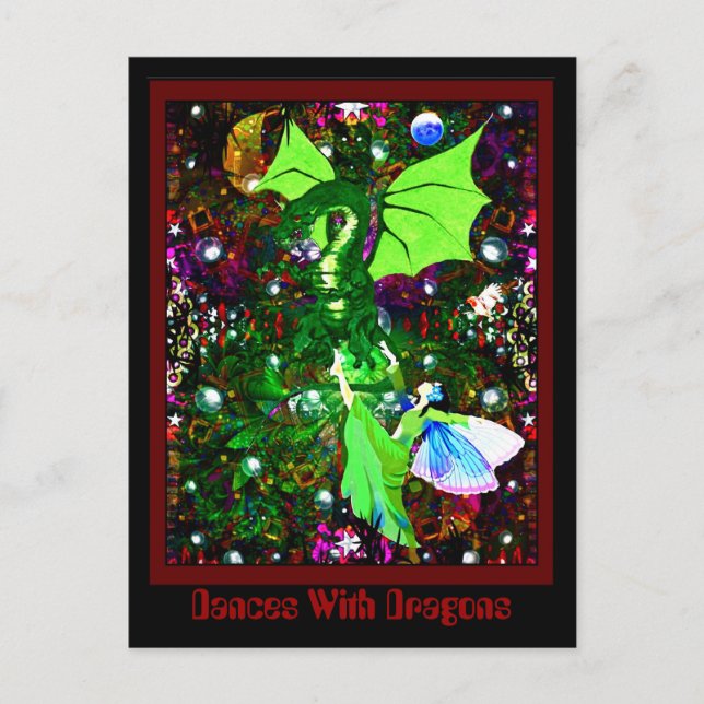 Carte Postale Danses Avec Dragons (Devant)