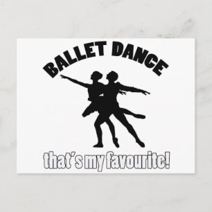 Carte Postale Danses de ballet
