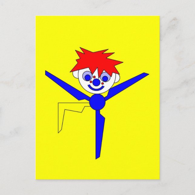 Carte Postale Danseur (Devant)