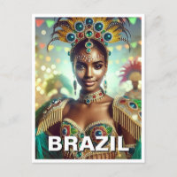 Danseur brésilien de samba