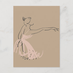 Carte Postale Danseur de ballet Ballerina