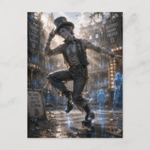 Carte Postale Danseur de claquettes / Grande scène