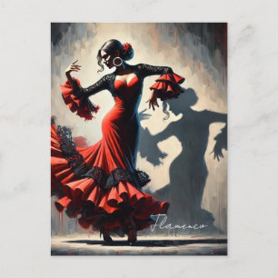Carte Postale Danseur de flamenco espagnol