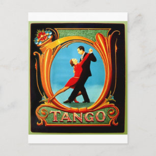 Carte Postale Danseur de tango