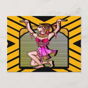 Carte Postale Danseur égyptien du ventre