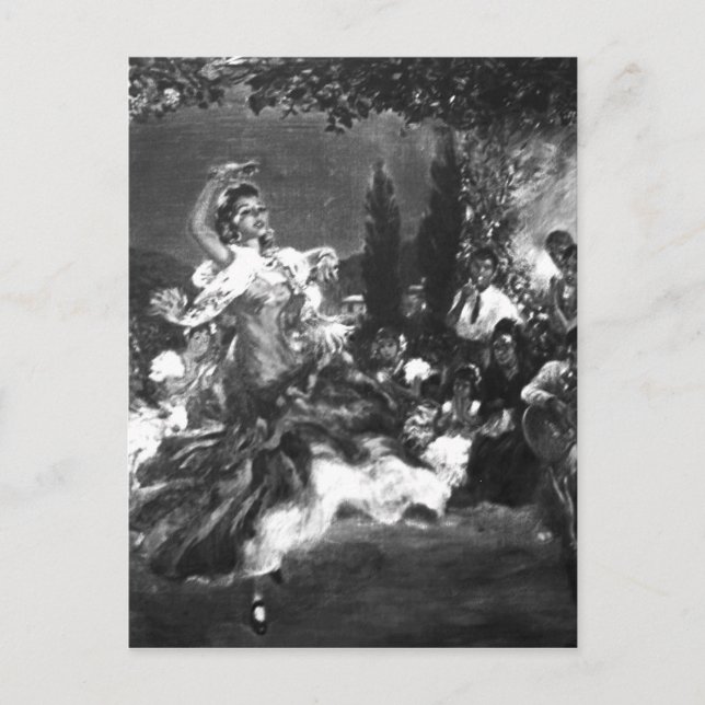 Carte Postale Danseur flamenco (Devant)