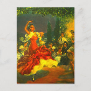Carte Postale Danseur flamenco