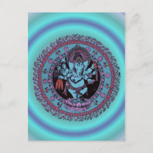 Carte Postale Danseur Ganesh