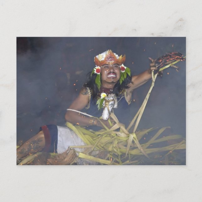 Carte Postale Danseur indonésien (Devant)