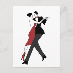Carte Postale danseurs de tango