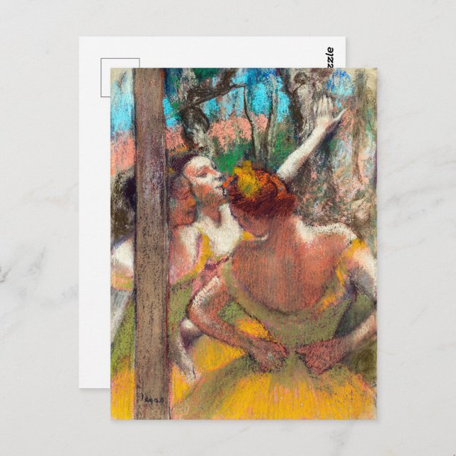 Carte Postale Danseurs | Edgar Degas | (Devant / Derrière)
