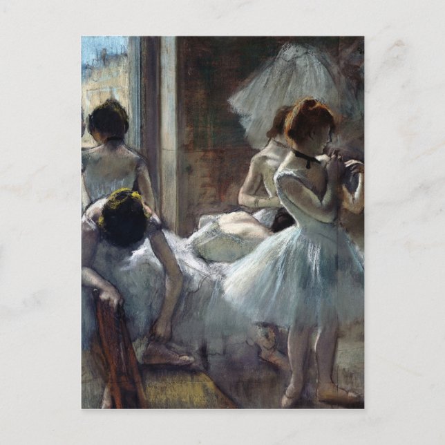 Carte Postale Danseurs Edgar Degas (Devant)