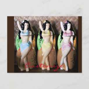 Carte Postale Danseurs Hawaiian Hula Thunder_Cove