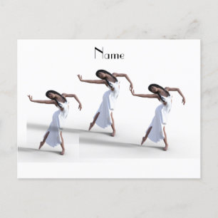 Carte Postale Danseuse blanche Thunder_Cove
