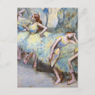 Carte Postale Danseuse de ballet Degas Dansers d'art Peinture