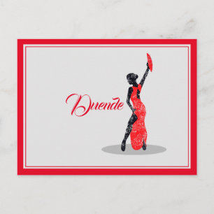 Carte Postale Danseuse flamenco Duende