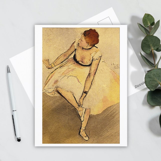 Carte Postale Danseuse par Edgar Degas (Créateur téléchargé)