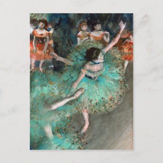 Carte Postale Danseuse Verte Edgar Degas