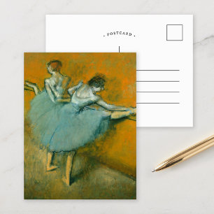 Carte Postale Danseuses au barreau Edgar Degas