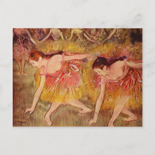 Carte Postale Danseuses de l'aube - Edgar Degas - 1885