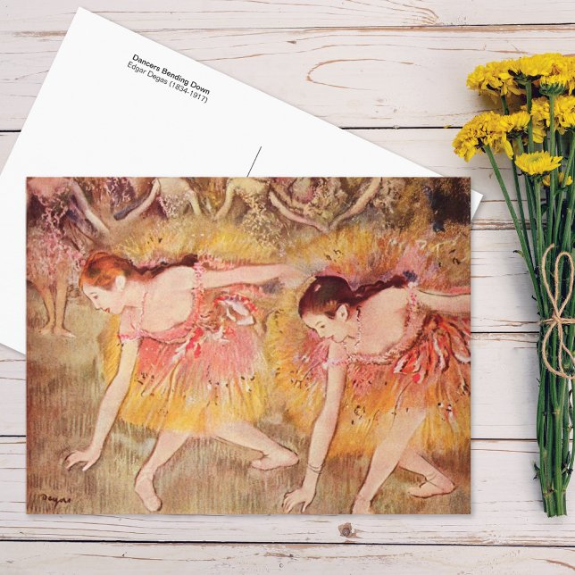 Carte Postale Danseuses qui plient Edgar Degas (Créateur téléchargé)