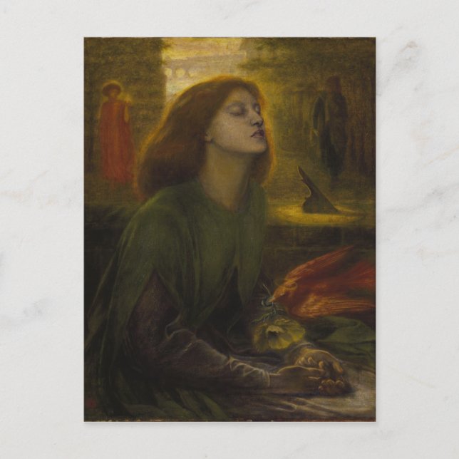 Carte Postale Dante Gabriel Rossetti Art (Devant)