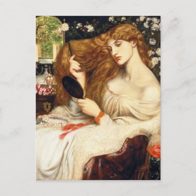 Carte Postale Dante Gabriel Rossetti Art (Devant)
