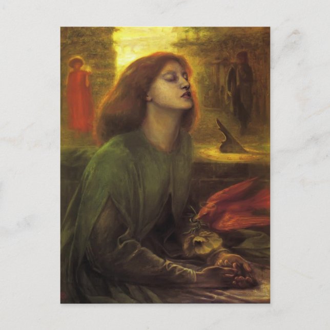 Carte Postale Dante Gabriel Rossetti - Beata Beatrix (Devant)