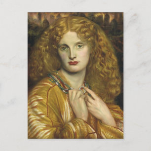 Carte Postale Dante Gabriel Rossetti : Hélène de Troie