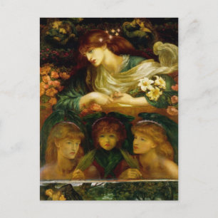 Carte Postale Dante Gabriel Rossetti - Le bienheureux Damozel