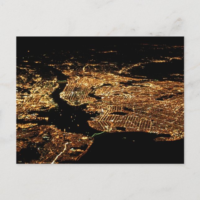 Carte postale d'antenne de métro de New York (Devant)