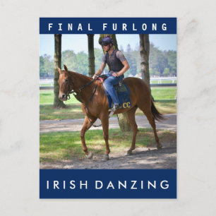 Carte Postale Danzing irlandais - piste d'entraînement de l'Okla