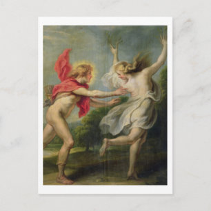 Carte Postale Daphne et Apollo (pétrole)
