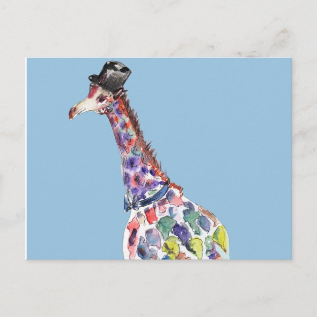 Carte postale Dapper Giraffe (Devant)