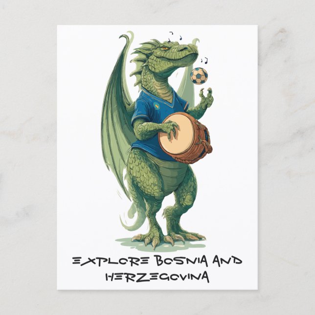 Carte Postale Darbuka Dragon Midfielder (Devant)