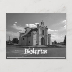Carte postale d'architecture de Belarus Niasviž Ne