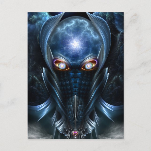 Carte Postale Darian Warrior (Devant)