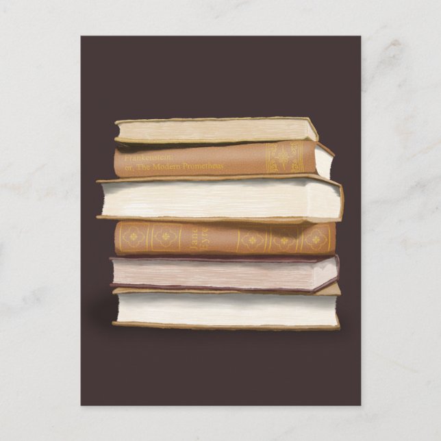 Carte Postale Dark Academia (Devant)