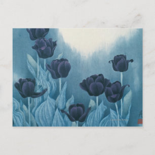 Carte Postale Dark Flowers