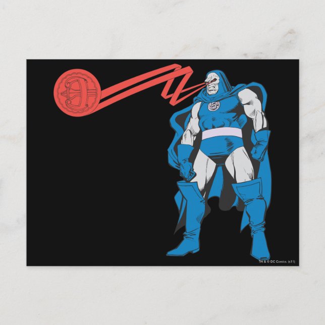 Carte Postale Darkseid Utilise Des Puissances Psioniques (Devant)