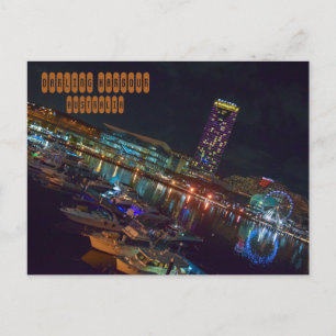 Carte Postale Darling Harbour à la nuit