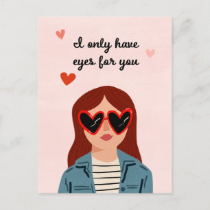 Carte Postale Darling Valentine IV