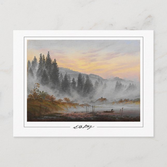 Carte postale d'art Caspar David Friedrich #16 (Devant)