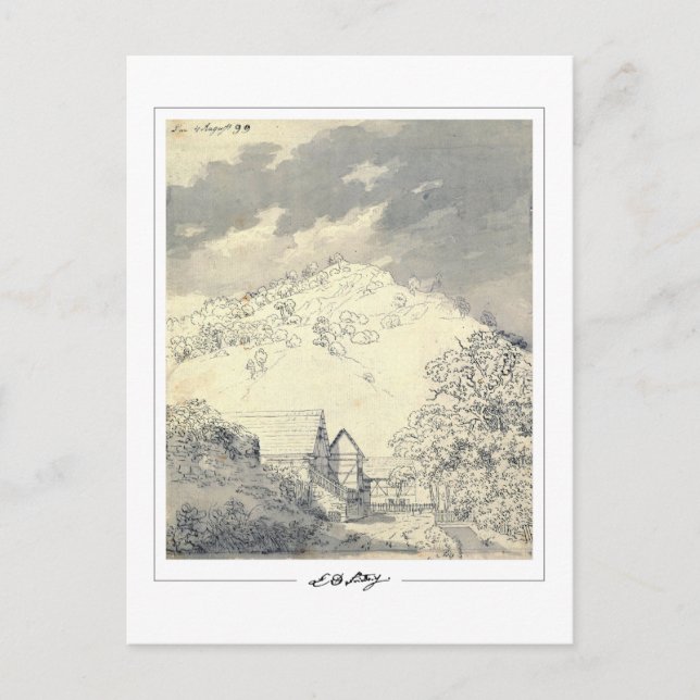 Carte postale d'art Caspar David Friedrich #162 -  (Devant)